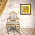 thumbnail image 3 of Davis, Andrea 20x20 Gold Ornate Wood Framed with Double Matting Museum Art Print Titled - Gold Batik Botanical V, 3 of 4