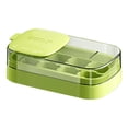 thumbnail image 1 of Ice Cube Tray Ice Tray 8 Cavity Reusable Silicone Material with Easy Release for Quick Freezing Freezer Mould with Nonstick Build for Home Kitchen Picnic Camping, 1 of 8