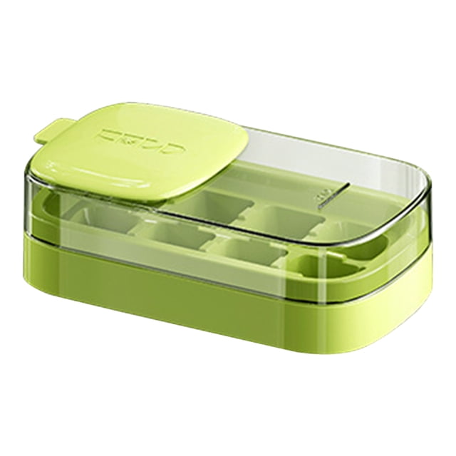 Ice Cube Tray Ice Tray 8 Cavity Reusable Silicone Material with Easy Release for Quick Freezing Freezer Mould with Nonstick Build for Home Kitchen Picnic Camping