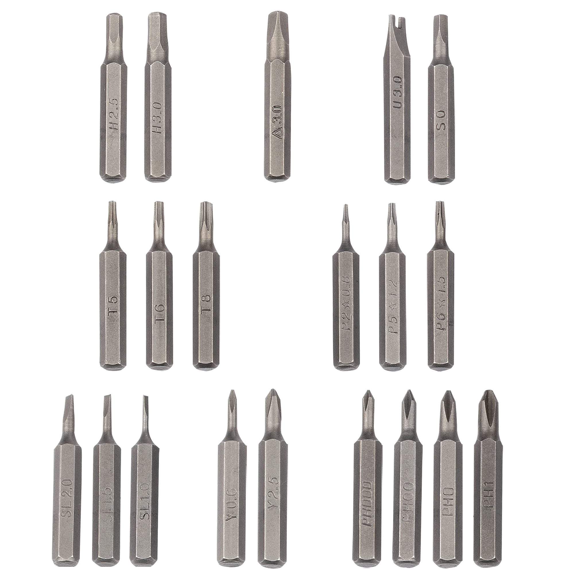 Startech.com 20-bit Electric Precision Screwdriver Set, Portable Mini Powered Bit Driver Kit For Electronic, Lptop, Computer, Tablt & Phone Repair, Magnetic, Cordlss, Compact - Screwdriver Set W/case