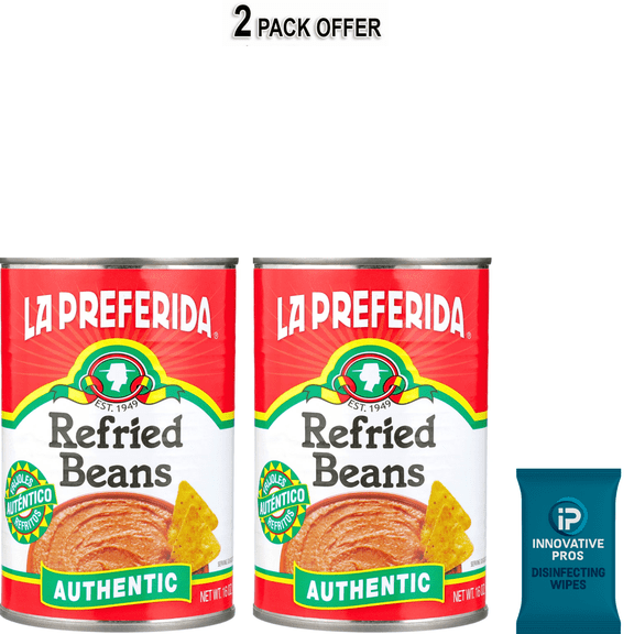 La Preferida Refried Beans, 16 oz, Can
