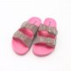 thumbnail image 2 of Verano degradado color suave cerrojo moda plana sandalias de diamantes de imitación zapatos de mujer Wmkox8yii hj789, 2 of 3