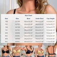 thumbnail image 5 of Betivan Women's Underwire Push Up Bra Side Smoothing Adjustable Solid Color Thin Soft Breathable Fashion Fit Everyday Casual Home Office Daily Wear, 5 of 9