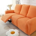 thumbnail image 1 of Xiao Hua Conjunto de sofá universal con todo incluido, conjunto de sofá elástico naranja, conjunto de sillones jacquard, conjunto de protección para sofá de sala de estar de 3 plazas, 1 of 4