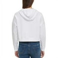thumbnail image 4 of Calvin Klein Jeans Womens Monogram Logo Tie Dye Block Hoodie (White Silver Combo, Small), 4 of 4