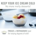 thumbnail image 3 of Host FREEZE Cooling Bowls for Ice Cream, Fruit Salad, Yogurt Set of 2, Grey, 3 of 9
