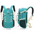 thumbnail image 2 of Mochila de Senderismo Bseash Impermeable 40L con Cubierta para Lluvia Verde, 2 of 8