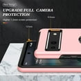 thumbnail image 7 of for Google Pixel 8 Case with Ring Stand, 360° Rotatable Ring Holder Magnetic Kickstand, 2-Layer Heavy Duty Shockproof Rugged Hybrid Hard PC Soft Rubber Case for Google Pixel 8, Rosegold, 7 of 7