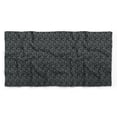 thumbnail image 5 of Bimba Green Alphabet Text Pure Silk Printed Head Bandanas Summer Neck Wrap Scarf 40 x 80 Inches, 5 of 6