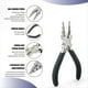 thumbnail image 3 of Alicates para Moldear Alambre Alicates para Joyería de 6 Secciones A Prueba de Óxido Pinzas Manuales para Joyería Alicates de Punta Redonda, 3 of 6