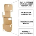 thumbnail image 4 of White Matte Laser Sheet Labels, 4-Up Multi-Purpose, 4000 Count, 4.25 x 5.5 in, 4 of 7