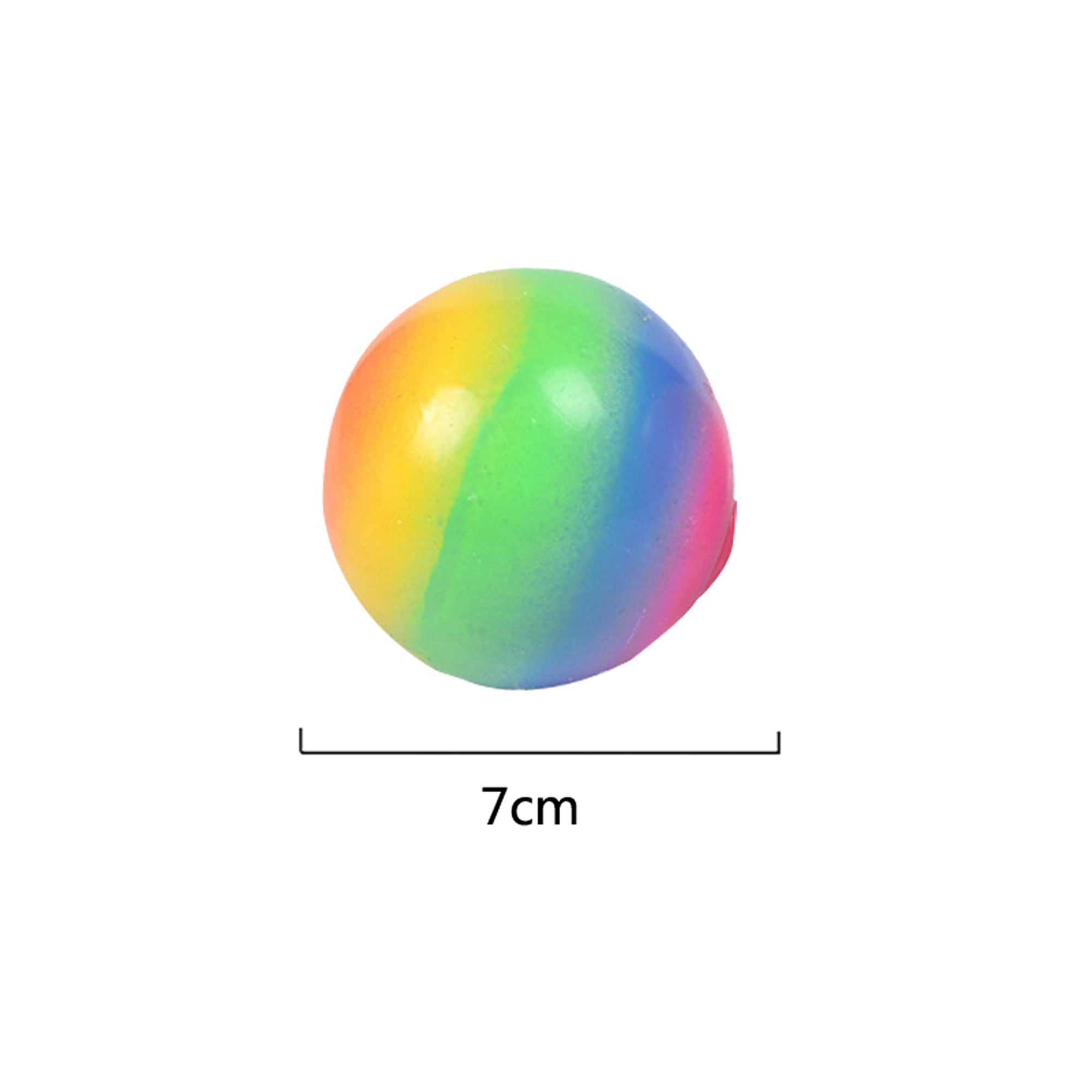 Details about   Rainbow Ball Stress Ball Squeeze Relief Novelty Squishy Soft Funny Joke Toy Hot 