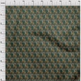 thumbnail image 3 of oneOone Polyester Lycra Fabric Spiral & Floral Block Print Fabric By Yard 56 Inch Wide, 3 of 4