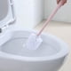 thumbnail image 4 of Juego de cepillo y soporte para inodoro con mango largo | Cepillo compacto para baño con depósito de agua extraíble | Rosa o gris | Juego de 1 pieza, 4 of 6
