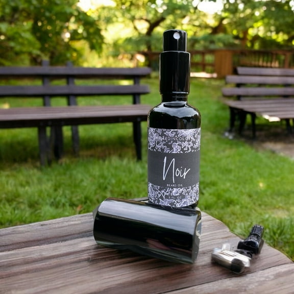 Noir by NailedInColor-Scented Men's Beard Oil-Men's Skin Care-Moisturizer=Beard Care