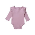 thumbnail image 1 of Dewadbow Infant Newborn Baby Long Jumpsuit Romper Bodysuit Clothes Outfit, 1 of 6
