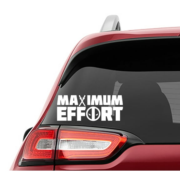 Collectible Decals Maximum Effort Vinyl Decal