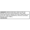 thumbnail image 5 of Great Value Individually Plastic Wrapped Singles American Cheese Product, 12 oz, 16 Slices, 5 of 8