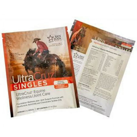 UPC: 0810500025935 | UltraCruz Equine Wellness/Joint Supplement for Horses  60 Single Servings  Pellet (30 Day Supply)