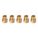 thumbnail image 2 of Accesorio de latón, 5 piezas, tapón de rosca macho hexagonal de latón macizo, tapón de cabeza hexagonal, tecnología innovadora, 2 of 9