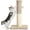 Beige, variant on Cat Scratching Post with Sisal & Carpet for Indoor Cats, 23.6" | Cat Scratcher with Wide Stable Base, Interactive Hanging Toys, Ideal for Kittens, Small Cats and Everyday Indoor Play