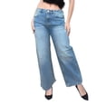 thumbnail image 1 of Jeans pierna Recta Savi Jeans Azul Claro Tiro Medio Mujer, 1 of 4