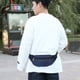 thumbnail image 3 of Bolsa de pecho unisex de color azul, bolsa de cintura para viajes, caminatas, carreras, senderismo, ciclismo, 3 of 5