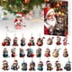 thumbnail image 3 of Calendario de Adviento de Navidad, caja sorpresa con cuenta regresiva para Navidad, lindo colgante de acrílico con forma de gato, decoración para árbol de Navidad, mochila colgante para coche, 3 of 5