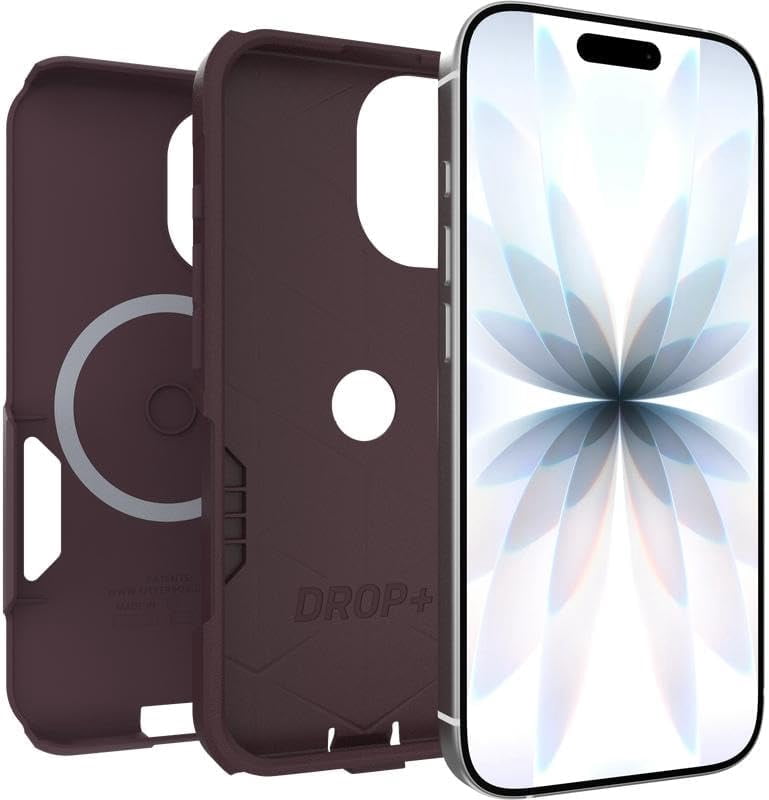 OtterBox iPhone 17 (Only) Bundle: Commuter Series MagSafe Case & Screen Protector - Purple Mystery - Built-in magnets - Thin & Protective - with Port Protection - Non-Retail Packaging