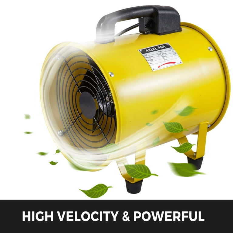 VEVOR Utility Blower Fan 10 Inch Portable Ventilator High Velocity