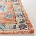 thumbnail image 3 of SAFAVIEH Blossom Moema Floral Area Rug, Rust/Blue, 4' x 6', 3 of 8