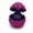 Laser purple, variant on 3pc 3D Printed Dragon Egg Craft Figurine Gift Trendy Toy With Creative Collectible Animal Jointed Plaything Decoration Or Gifts
