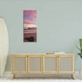 thumbnail image 2 of Waterfront Dock Sunset Reflection Coastal Photograph Gallery Wrapped Canvas Print Wall Art, 2 of 7