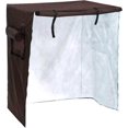thumbnail image 2 of BRILLAR Cubierta plegable impermeable para jaula de pájaros para Patio al aire libre, jardín, dosel para mascotas, 2 of 5