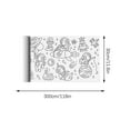 thumbnail image 4 of XWSHYW Herramientas para El Hogar Rollo de Papel con Dibujos de Grafitis Se Puede Colocar En La Pared para Pintar y Dibujar. Rollo de Papel con Dibujos de Grafitis para Niños., 4 of 4