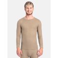 thumbnail image 2 of Fruit of the Loom Men's Slub Waffle Thermal Underwear Crew Top, Sizes S-5XL, 2 of 9