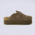 thumbnail image 4 of Cushionaire Women's Granola Genuine Suede Cork Footbed Platform Clog with +Comfort, 4 of 6