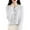 01#White, variant on Cardigans for Women Lightweight Crewneck Long Sleeve Button Down Sweaters Soft Basic Ribbed Knit Tops Beige L