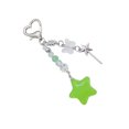 thumbnail image 6 of Colorful Pentagrams Pendant Keychain Trendy Five Pointed Star Beaded Phone Strap Fashionable Bag Charm for Women, 6 of 9