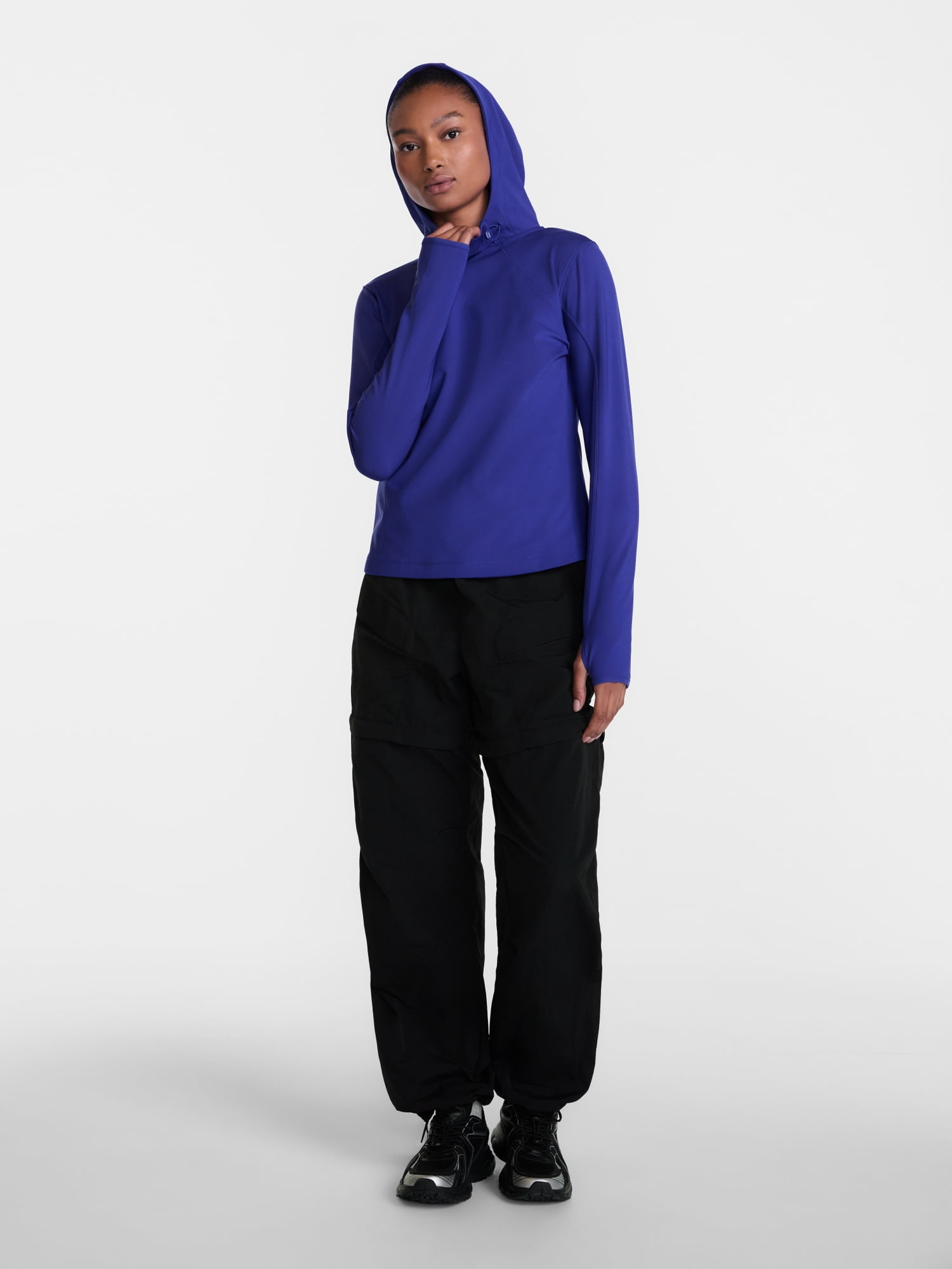 Ozark Trail Women's and Women's Plus Hoodie with Long Sleeves, Sizes XS-3X