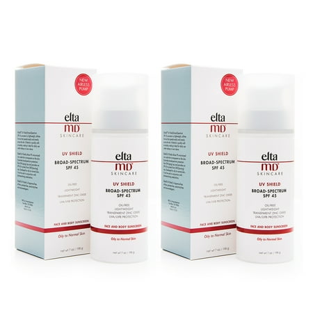 EltaMD UV Shield SPF 45 Broad Spectrum 7 oz- Two Pack