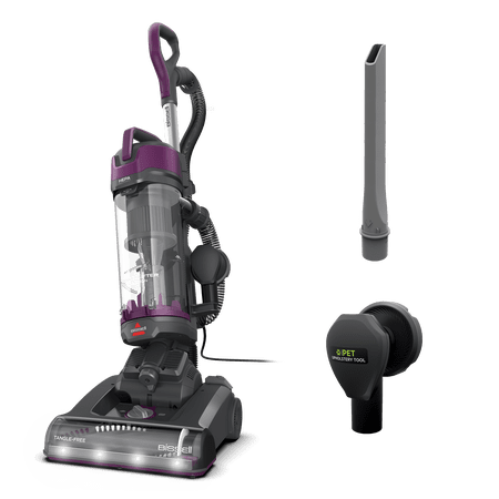 BISSELL PowerLifter Allergen Bagless Upright Vacuum, LED Headlights, Tangle-Free Brush Roll, HEPA filter, Model 4426 Black