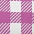 thumbnail image 2 of 16" x 16" Simply Daisy Buffalo Plaid Polyester Accent Pillow, Orchid Qty 1, 2 of 6