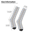 thumbnail image 2 of Rateoe Cute Sloth Pattern Women’s Knee High Crew Socks,Trouser Socks Comfortable, Breathable, Moisture-Wicking and Soft, 2 of 6