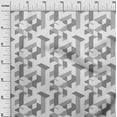 thumbnail image 3 of oneOone Rayon Gray Fabric Moire Craft Projects Decor Fabric Printed By The Yard 56 Inch Wide, 3 of 4