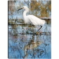 thumbnail image 1 of Cuadro Decorativo - Garceta blanca Jr  Impresión en canvas, estrechado., 1 of 2
