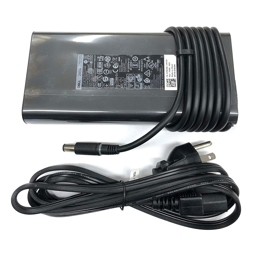 Dell New Slim Style 240W AC Adapter for Dell Precision 7730, 100