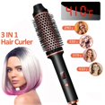 thumbnail image 4 of New style curling iron straight hair comb cross-border hot selling multifunctional styling comb home portable negative ion comb US standard, 4 of 5