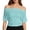 Blue, variant on Active Tops Women Shirts for Women Striped Short Sleeve Shirt Casual T Shirt for Women Technical Shirts Women Spandex Women Long Sleeve Womens Solid Tees Cute Summer Tops Turtle White S