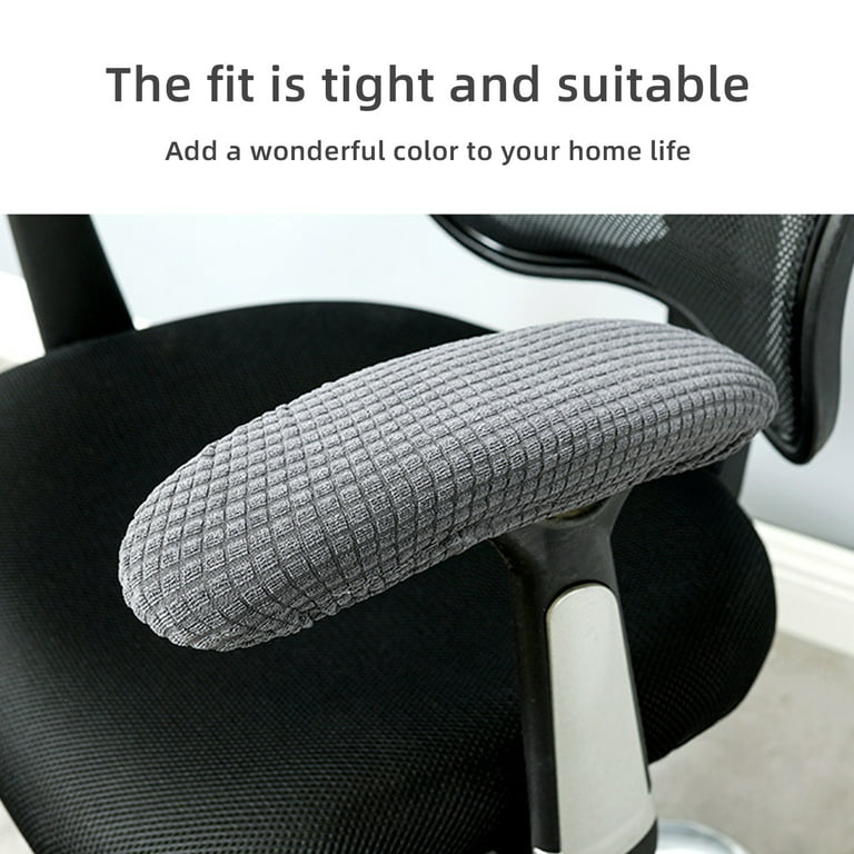 Gaming Chair Arm Cushions Pads Office Chair Arm Covers Stretchable Washable  Elastic Office Chair Armrest Covers